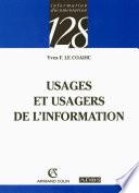 Usages et usagers de l'information