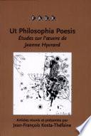 Ut philosophia poesis .