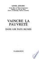 Vaincre la pauvreté dans les pays riches