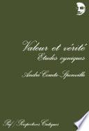 Valeur et vérité. Études cyniques