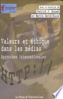 Valeurs et éthique dans les médias