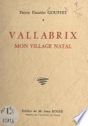 Vallabrix, mon village natal