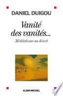 Vanité des vanités...