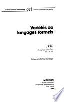 Variétés de langages formels
