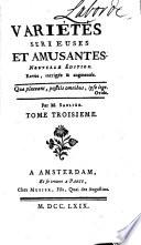 Variétés sérieuses et amusantes, 3