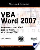 VBA Word 2007