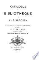Veilingcatalogus, boeken van S. Alofsen, 9 tot 15 juni 1876