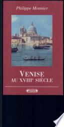 Venise au XVIIIe siècle
