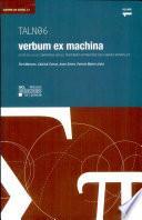 Verbum ex machina (TALN vol. 1)