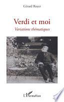 Verdi et moi