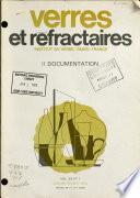 Verres et réfractaires