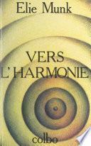 Vers l'harmonie