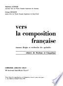 Vers la composition française