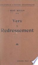 Vers le redressement