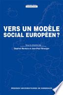 Vers un modèle social européen