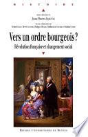 Vers un ordre bourgeois ?