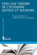 Vers une théorie de l'économie sociale et solidaire
