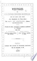 Vestiges des principaux dogmes chrétiens, tirés des anciens livres chinois