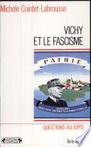 Vichy et le fascisme