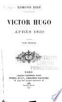 Victor Hugo après 1830