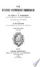 Vie d'Anne Catherine Emmerich