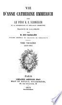 Vie d'Anne Catherine Emmerich