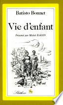 Vie d'enfant