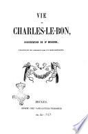 Vie de Charles-le-Bon dissertation du Dr. Wegener