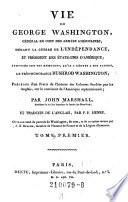 Vie de George Washington