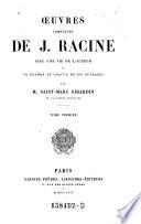 Vie de Racine depuis ses commencements ... 1639-1664