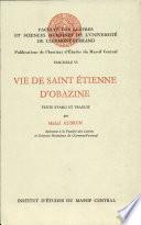 Vie de Saint Étienne d'Obazine