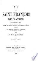 Vie de Saint François de Xavier
