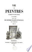 Vie des peintres flamande & hollandais