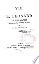 Vie du Bienheureux Léonard de Port-Maurice