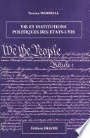 Vie et institutions politiques des États-Unis