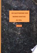 Vie quotidienne des marins nantais au XIXème