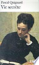 Vie secrète