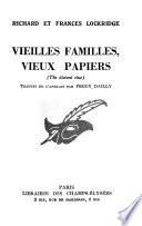 Vieilles familles, vieux papiers