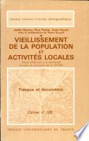 Vieillissement de la population et activités locales