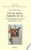 Vies de saints, légendes de soi