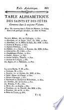 Vies des pères, des martyrs, et des autres principaux saints, tr. par l'abbé Godescard. Nouv. (2e) éd., revue & augmentée