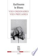 Vies ordinaires, vies précaires