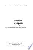 Village et ville au Moyen Age: Plans