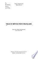Ville et révolution française