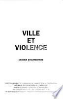 Ville et violence