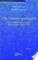 Ville, frontière, participation