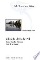 Villes du delta du Nil. Tantâ, Mahalla, Mansûra. Cités de la densité