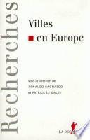 Villes en Europe