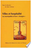 Villes et hospitalité