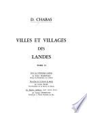 Villes et villages des Landes ...